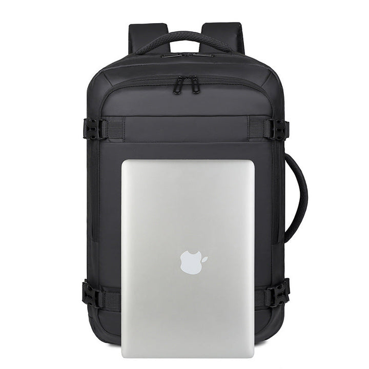 Multifunctional backpack with expandable storage and ergonomic shoulder straps Kalsten