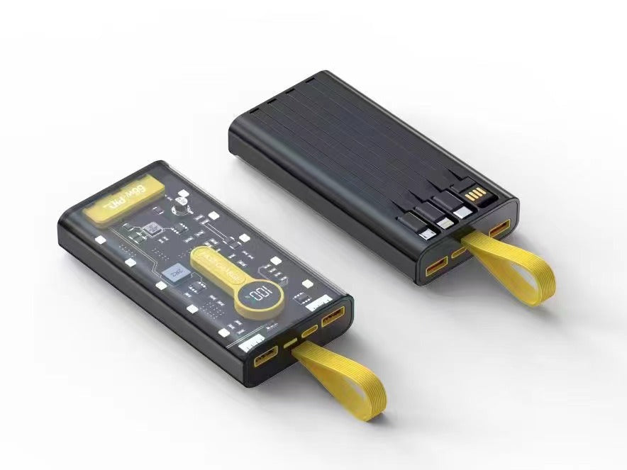 Power bank with LCD display and fast charger Kalsten