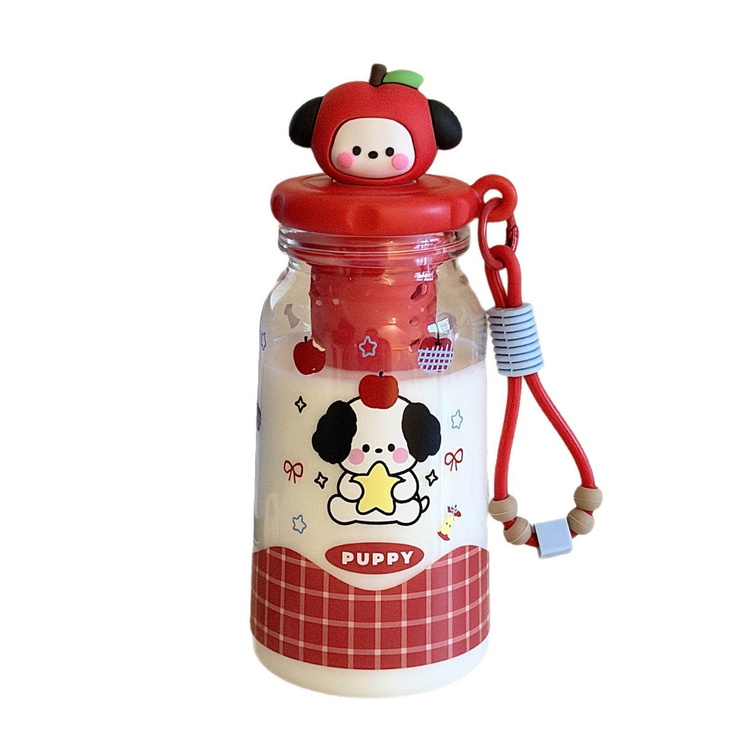 Women's Fruit Infuser Bottle with Practical Spout Stop Kalsten