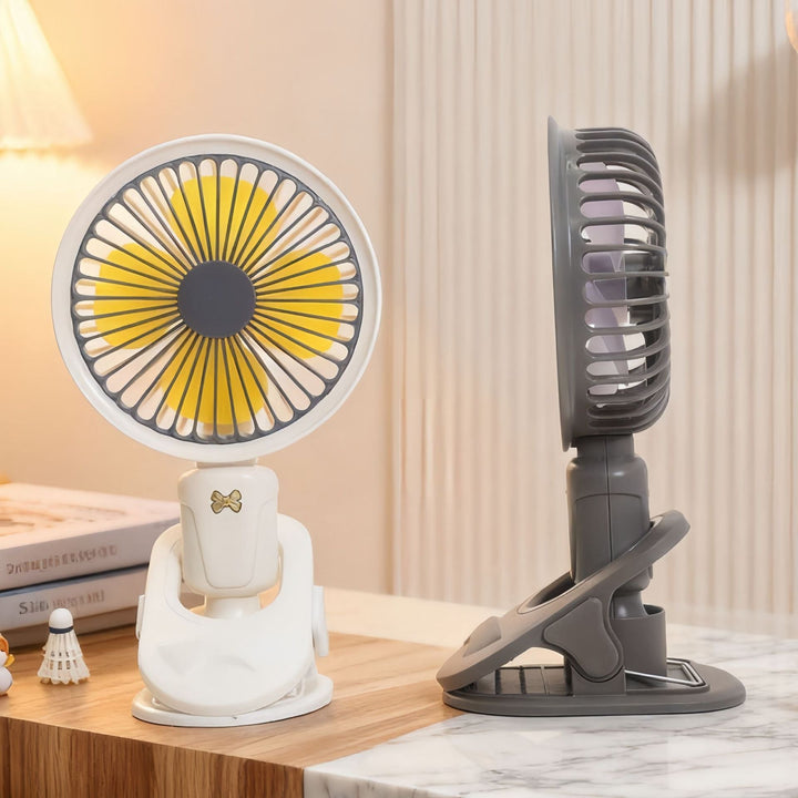 Women Portable Table Fan with Flexible Stand Kalsten