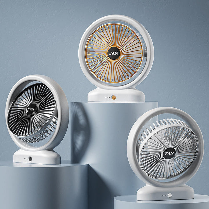 Unisex Portable Air Circulation Fan with LED Ambient Lighting Kalsten
