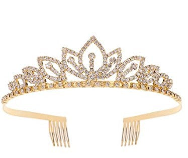 Women's headband with sparkling crystals Kalsten