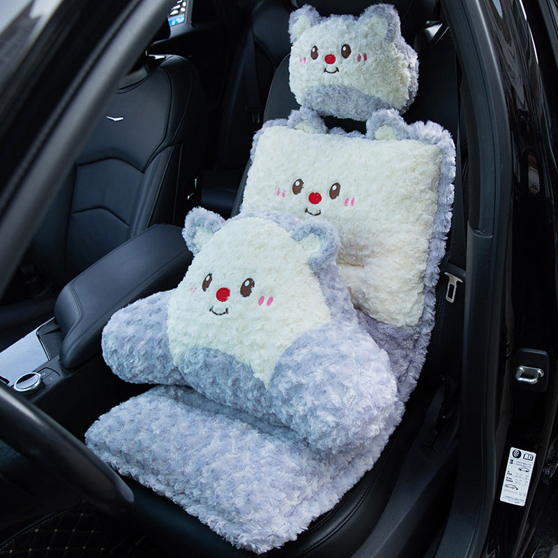 Plush car seat cover Kalsten