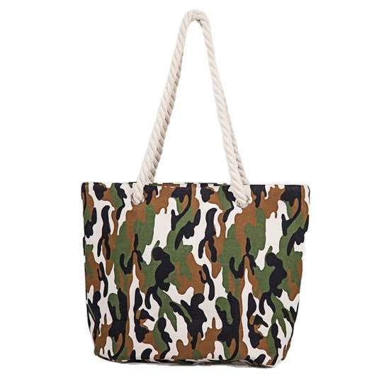 Camouflage Bags Made Of Sturdy Cotton Fabric Kalsten