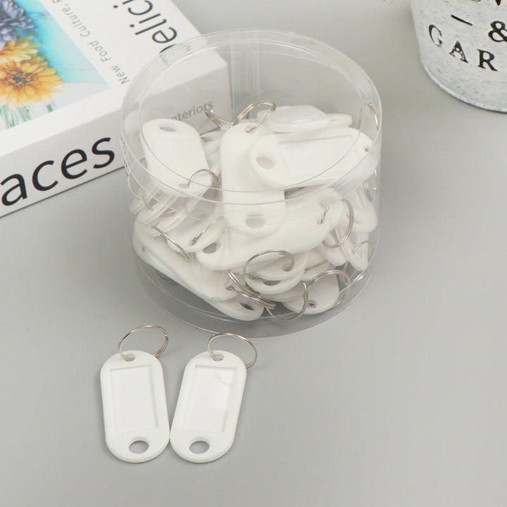 Unisex Labels Keychain with Writable Area Kalsten