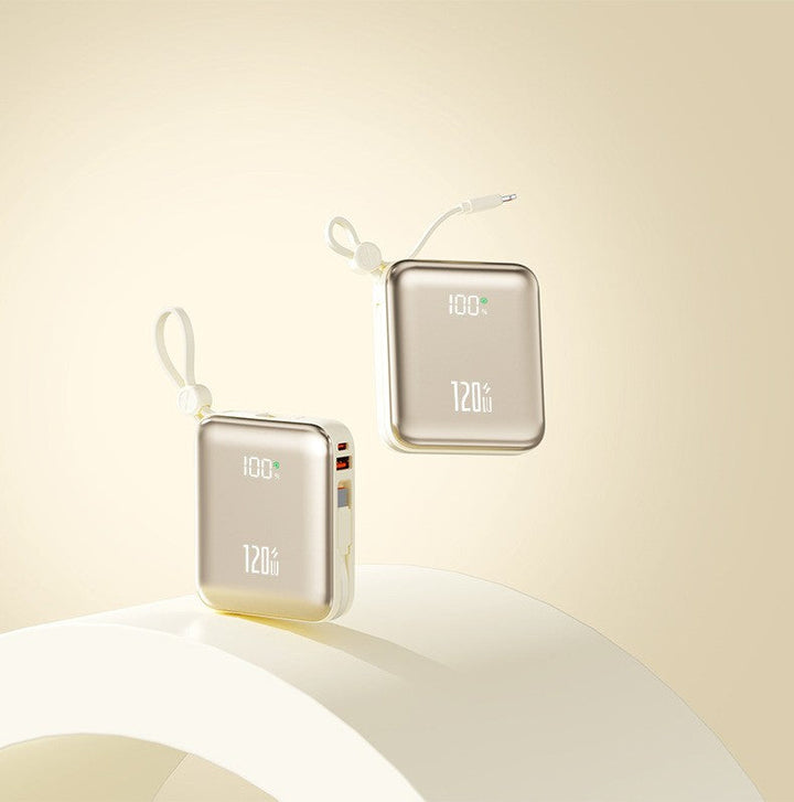 Compact power bank with state-of-the-art quick charging function and digital display Kalsten
