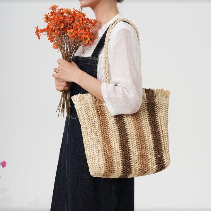 Handcrafted Macrame Tote Bag Kalsten