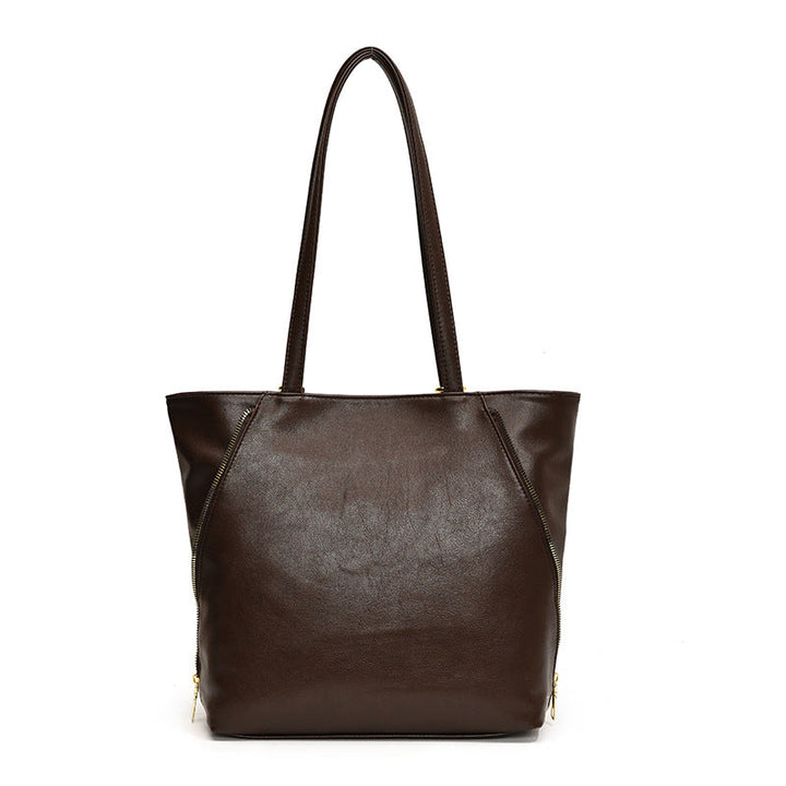 Elegant Faux Leather Tote Bag Kalsten