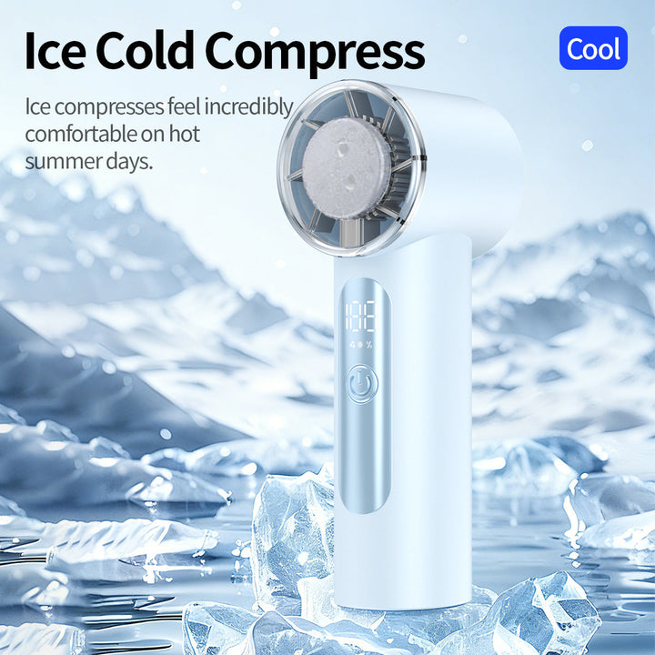 Unisex Portable Ice-Cooling Handheld Fan Kalsten
