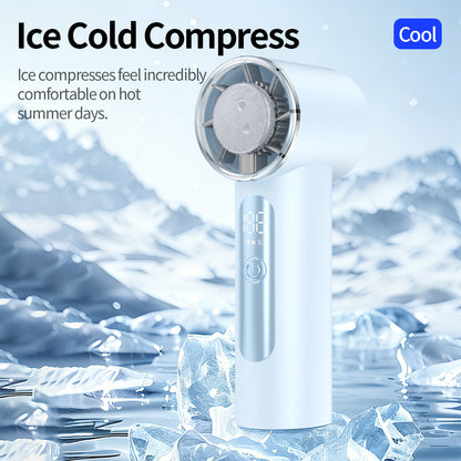 Unisex Portable Ice-Cooling Handheld Fan Kalsten