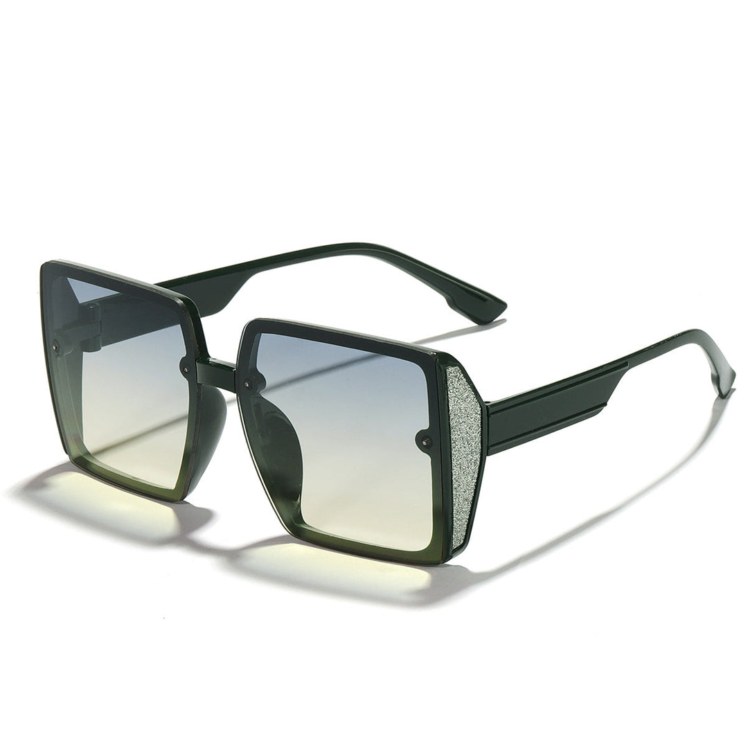 Women oversized sunglasses with shiny accent Kalsten