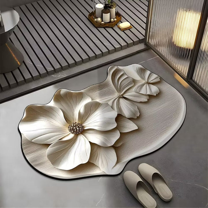 Decorative Butterfly Bath Mat Kalsten