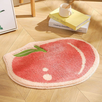 Lemon-Shaped Bath Mat Acalora