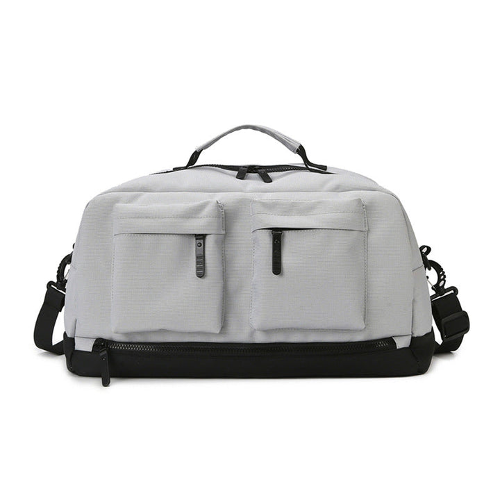 Sporty travel bag with two additional outer pockets Kalsten