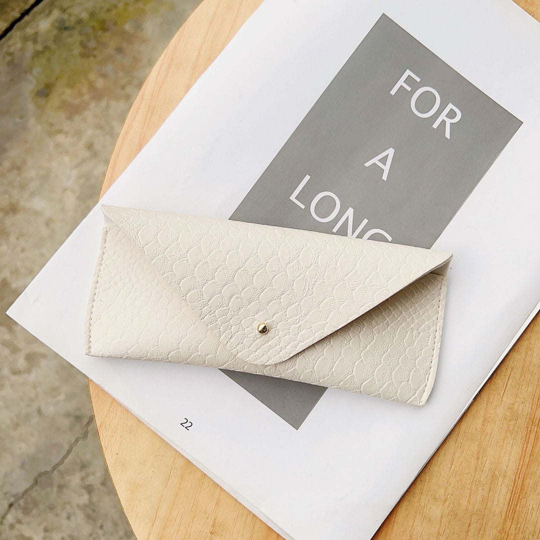 Textured Leather Eyewear Case Kalsten