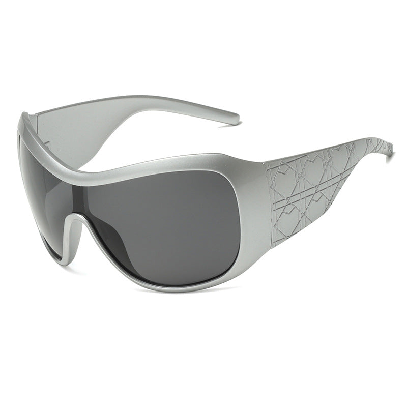 Men's Sporty Wraparound Sunglasses Kalsten