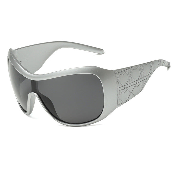 Men's Sporty Wraparound Sunglasses Kalsten