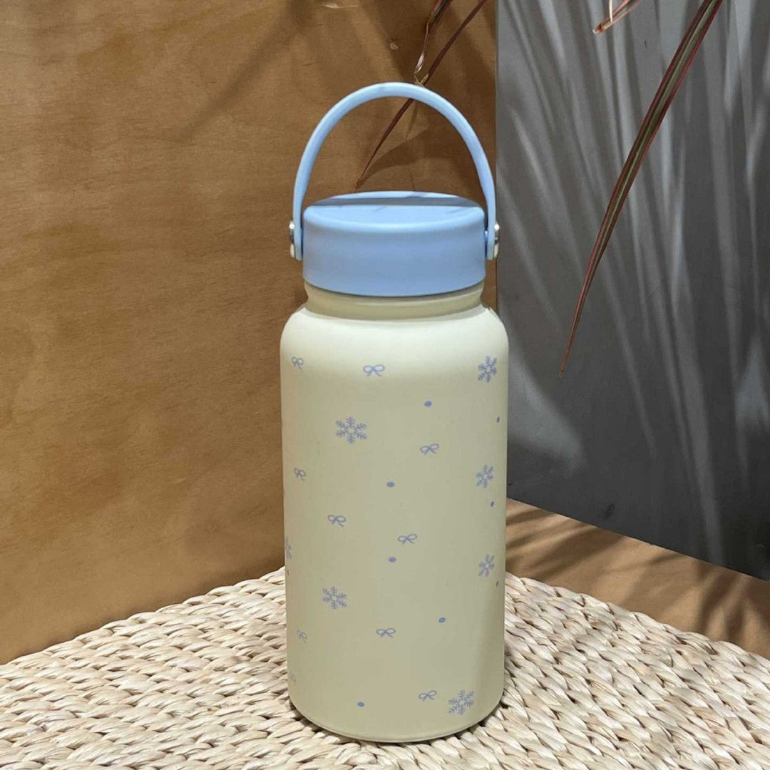 Women's insulated drinking bottle with practical carrying handle and cheerful design Kalsten