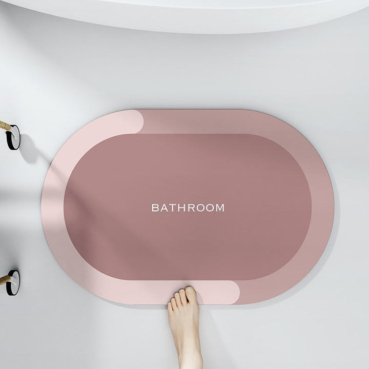 Contemporary Abstract Bathroom Mat Kalsten