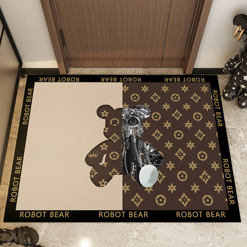 Cute Dog-Themed Entrance Mat