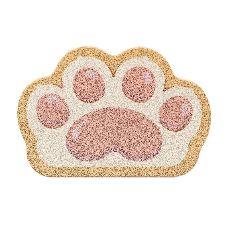 Cat Paw Shaped Floor Mat Acalora