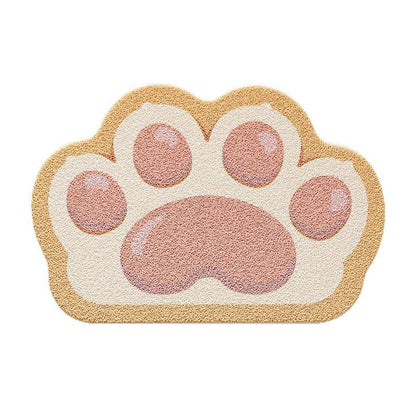 Cat Paw Shaped Floor Mat Acalora