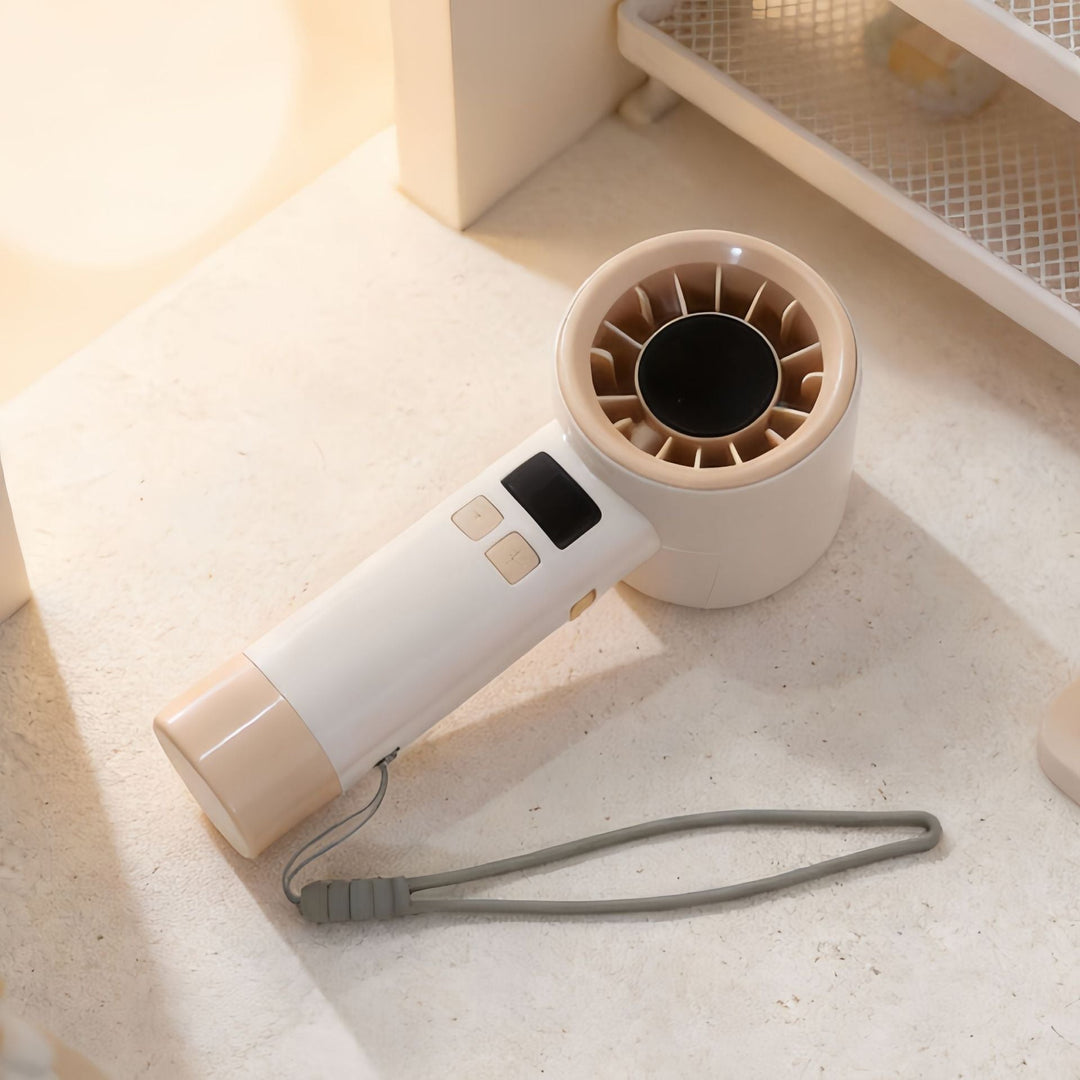 Ultralight Hand Fan with Temperature Display Kalsten