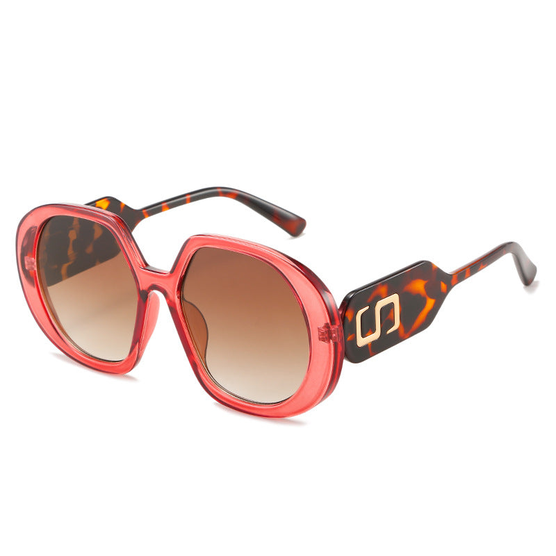 Women oversized sunglasses with distinctive frame and UV protection Kalsten