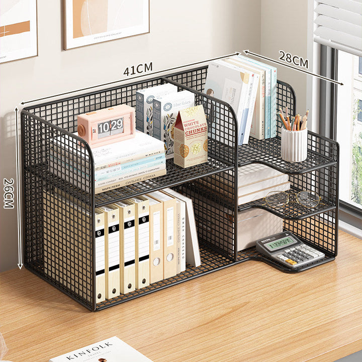 Modern Wire Mesh Document Organizer Rack Kalsten