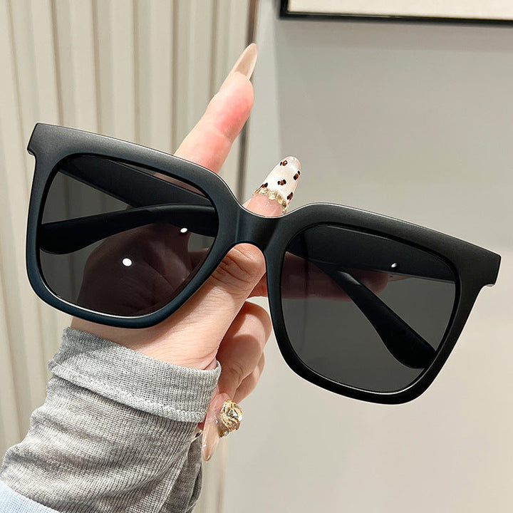 Women's oversized sunglasses with matte frame Kalsten