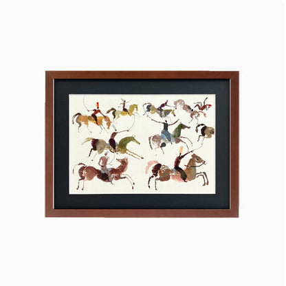 Artistic Equestrian Divided Wall Art