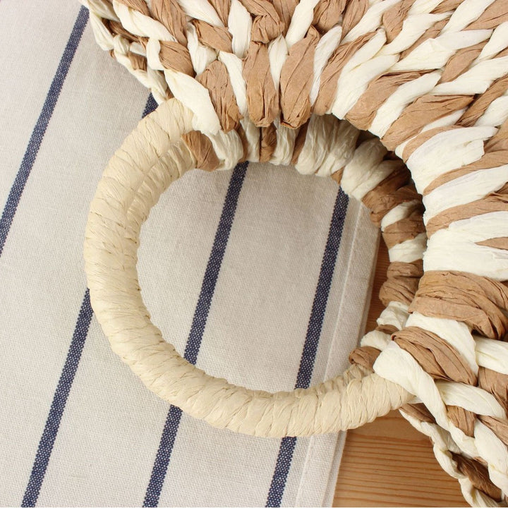 Wicker bag in modern design with artistic weaving Kalsten