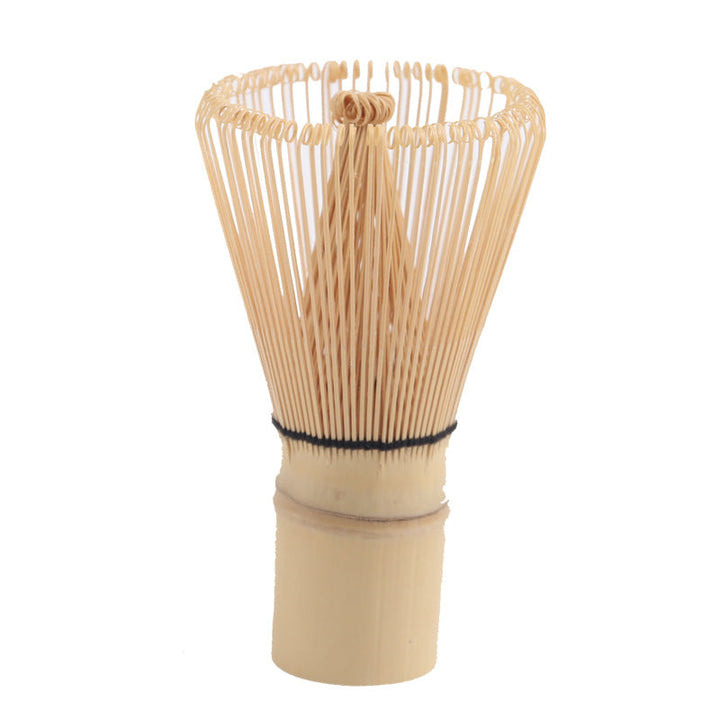 Traditional Japanese-Style Ceramic Matcha Tea Set With Bamboo Chasen Whisk Porcelain Matcha Bowl Brass Chashaku Scoop And Ceramic Whisk Holder