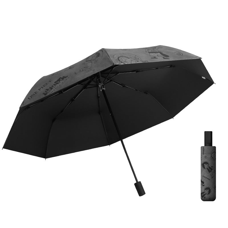 Women's Automatic Folding Umbrella with High-Quality One Piece Design Kalsten