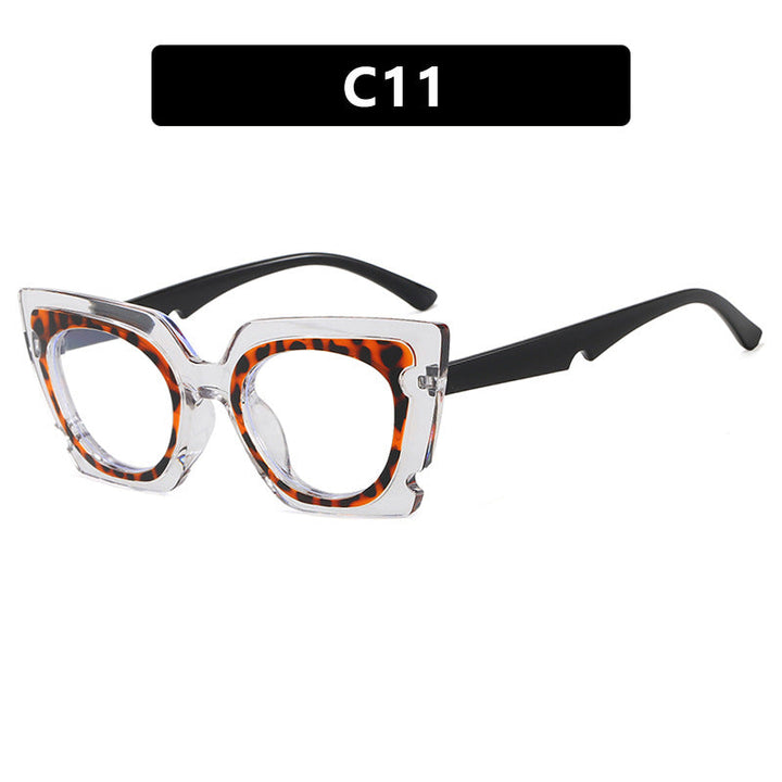 Women's oversized sunglasses with extravagant frame and UV protection Kalsten