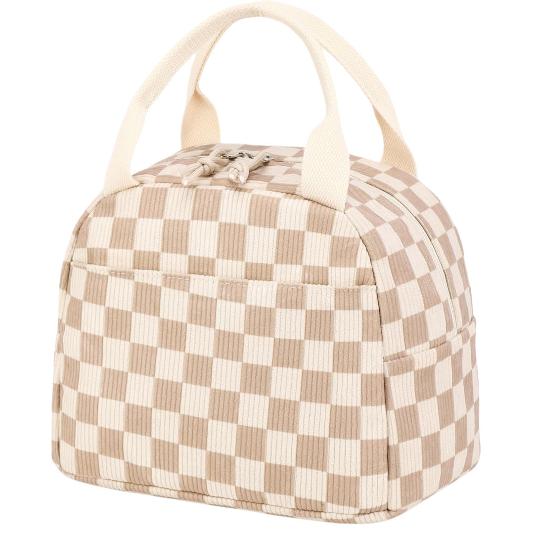 Insulated Strawberry Print Lunch Bag Kalsten