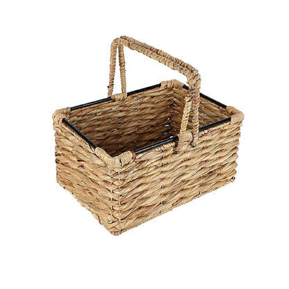 Eco-Friendly Fabric-Lined Storage Basket Acalora