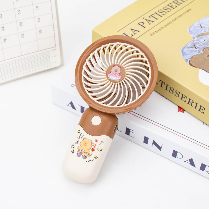 Women's portable hand fan with cute animal design Kalsten