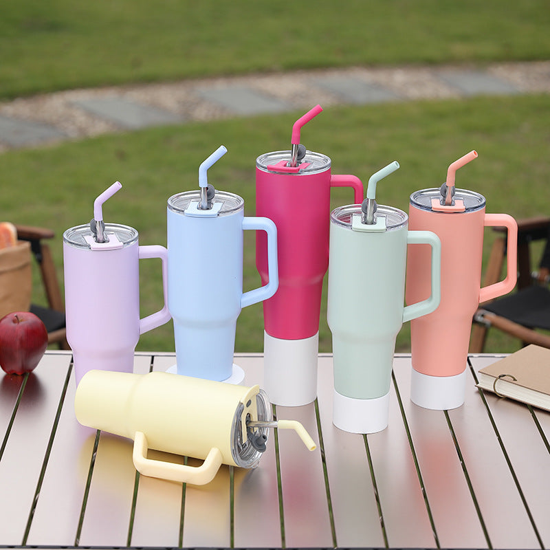 Women's Reusable Drinking Cups with Integrated Straw Kalsten