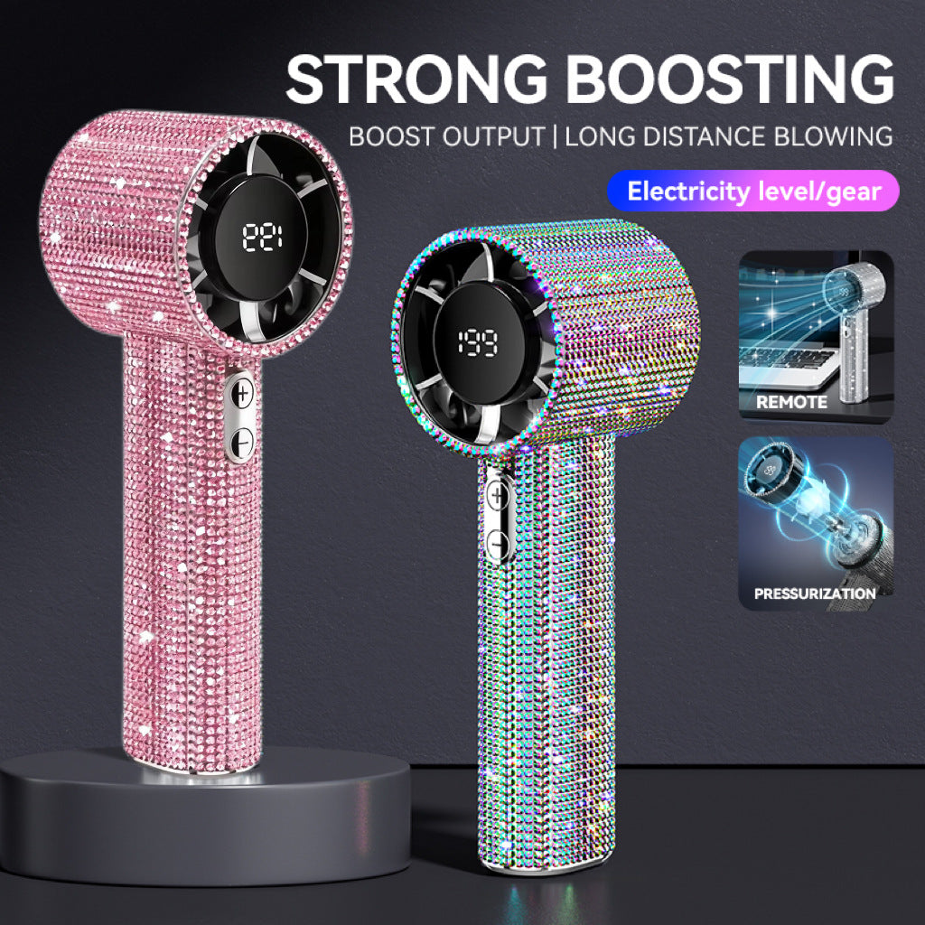Women's High-Performance Handheld Hair Dryer with Brilliant Accents Kalsten