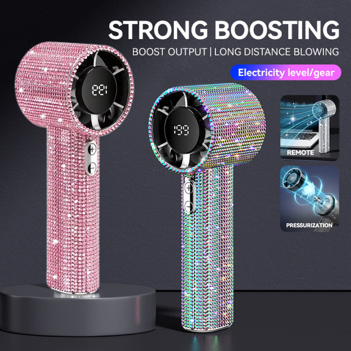 Women's High-Performance Handheld Hair Dryer with Brilliant Accents Kalsten