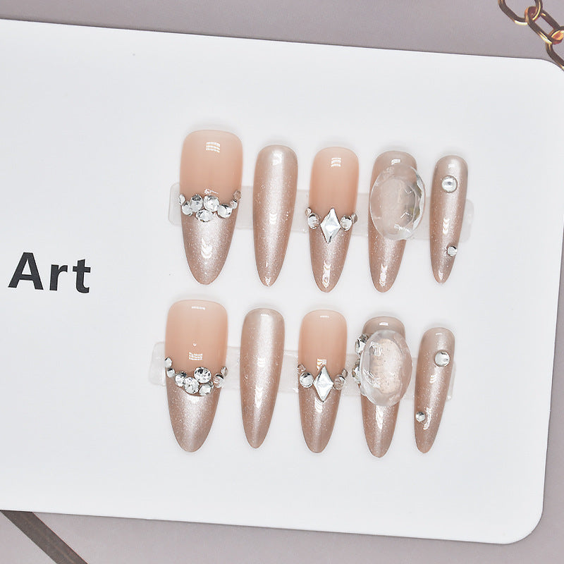 Luxury Decorative Press-On Nail Art Kalsten