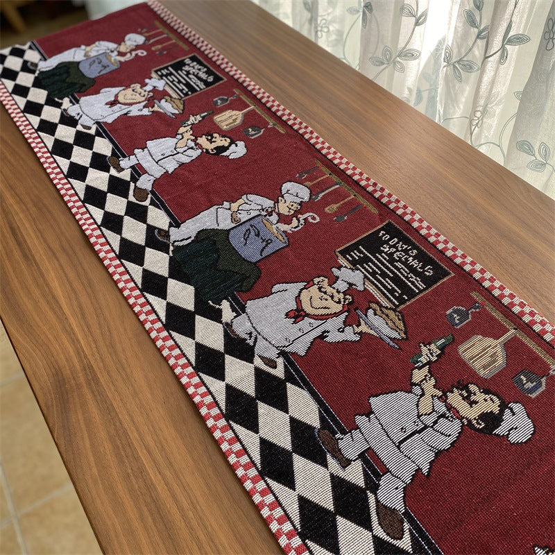 Chef-Themed Table Runner