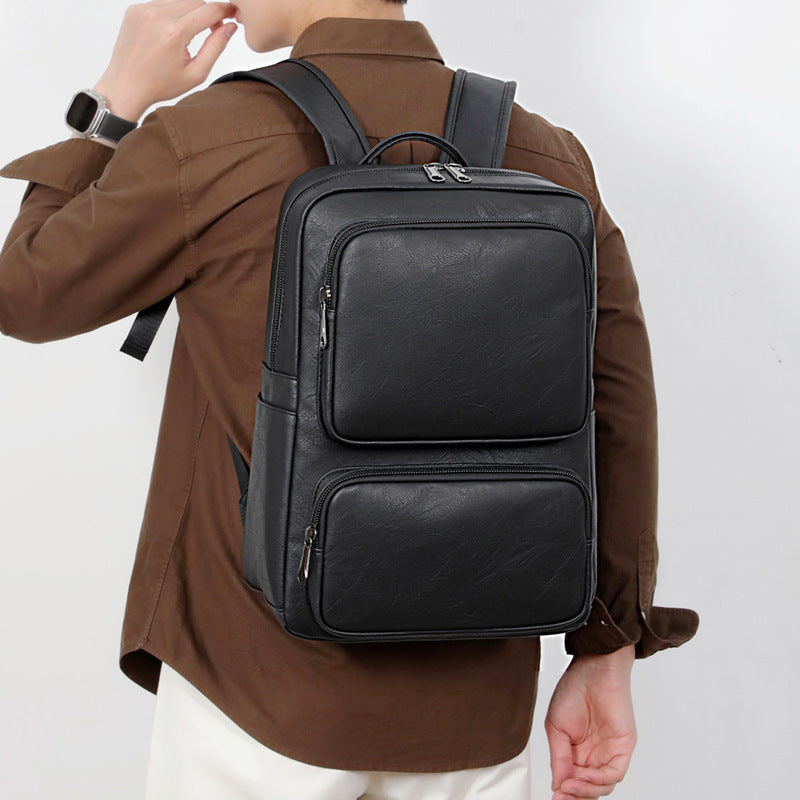 Business Rucksack with High-Quality Artificial Leather and Ergonomic Shoulder Straps Kalsten