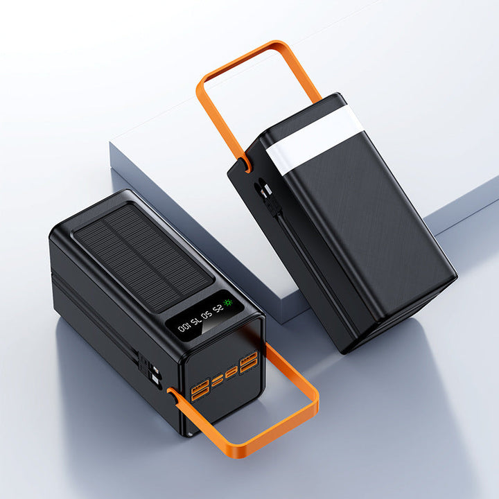Portable solar power bank with LCD display and fast charging function Kalsten