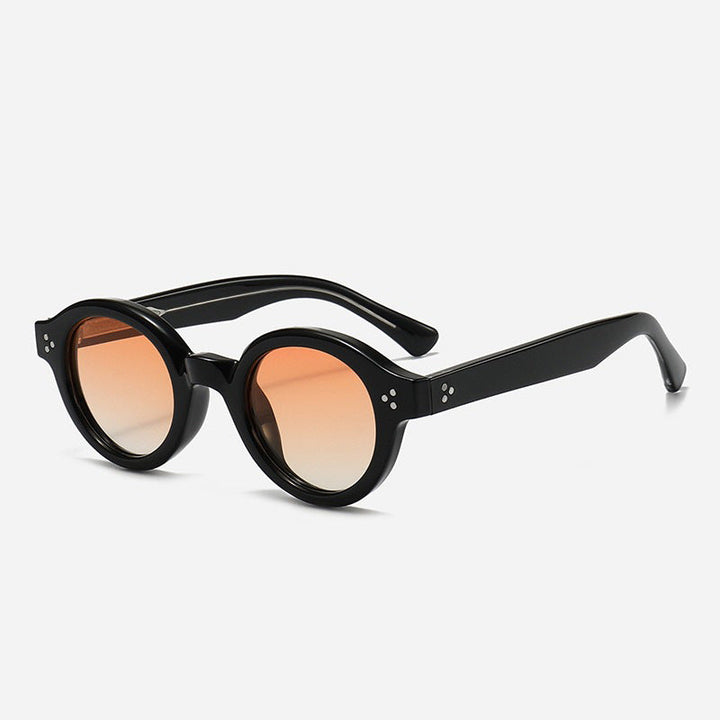 Women's Fashion Round Sunglasses with Stylish Accents Kalsten