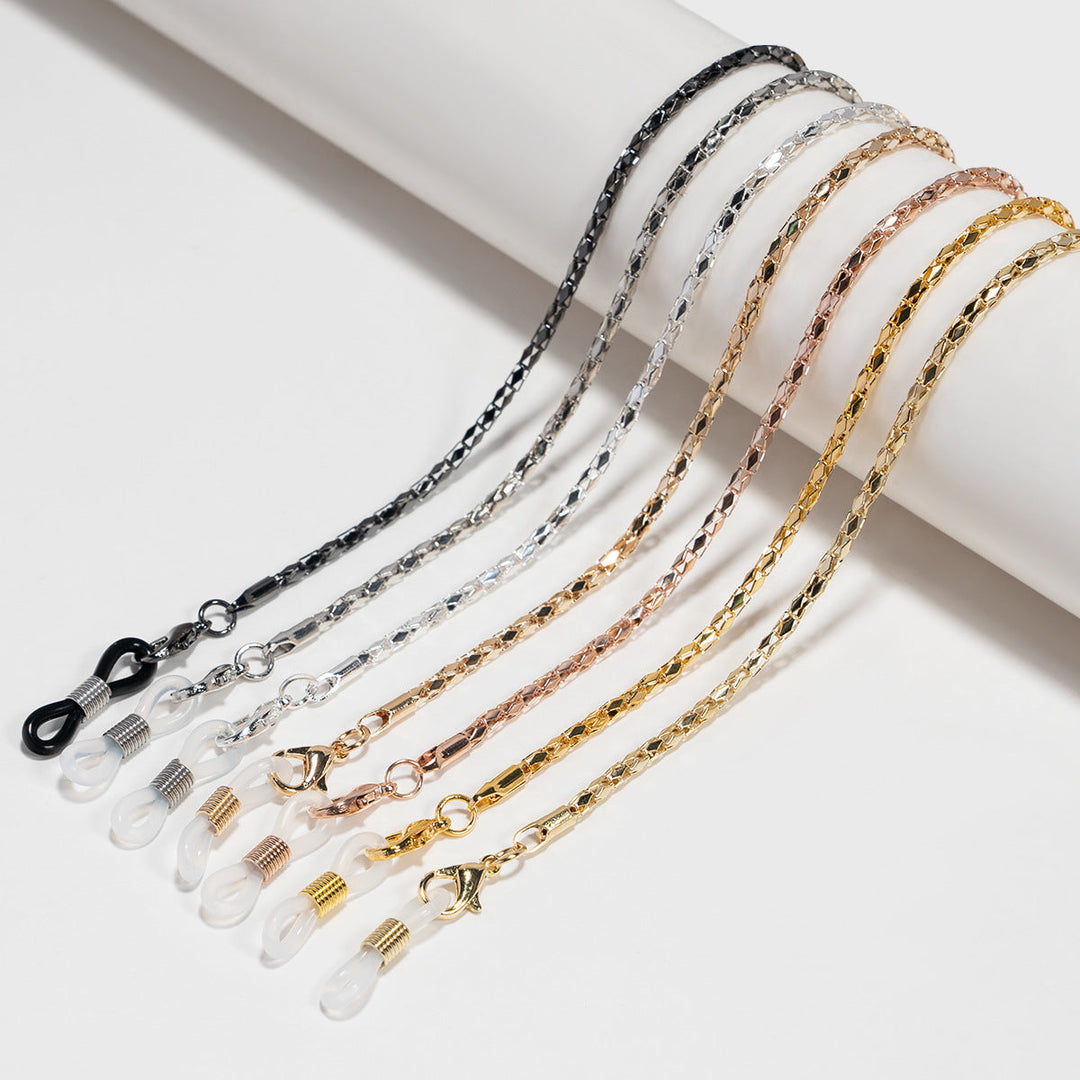 Stylish Metallic Eyewear Chain Kalsten