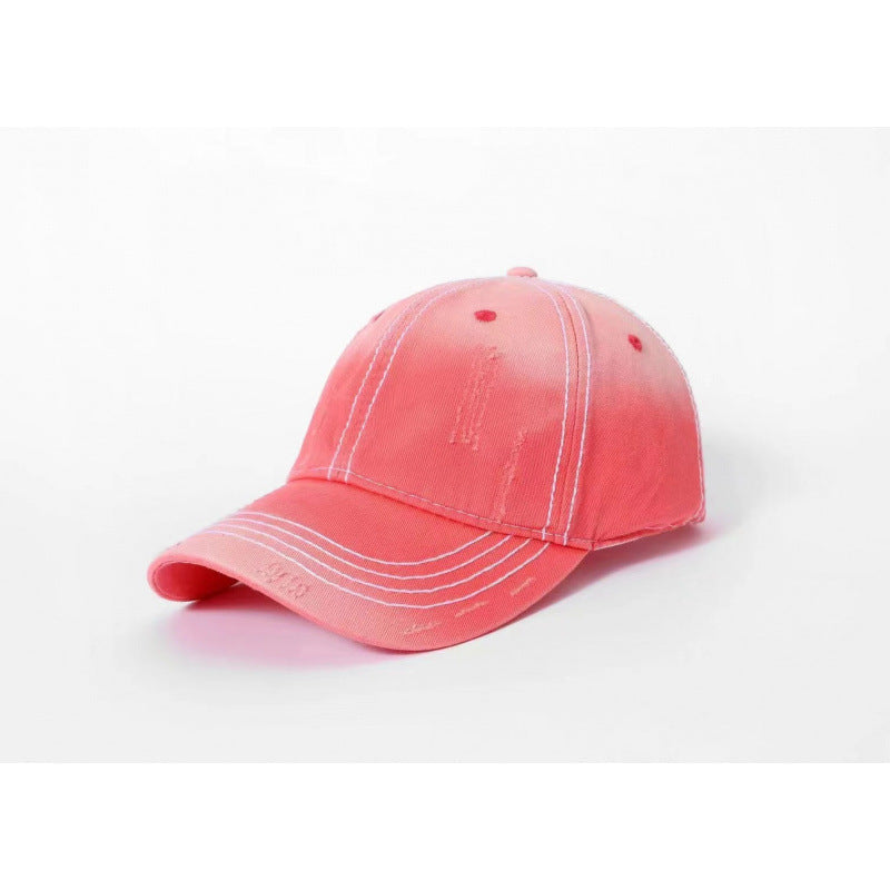 Men's Classic Distressed Cotton Baseball Cap Kalsten