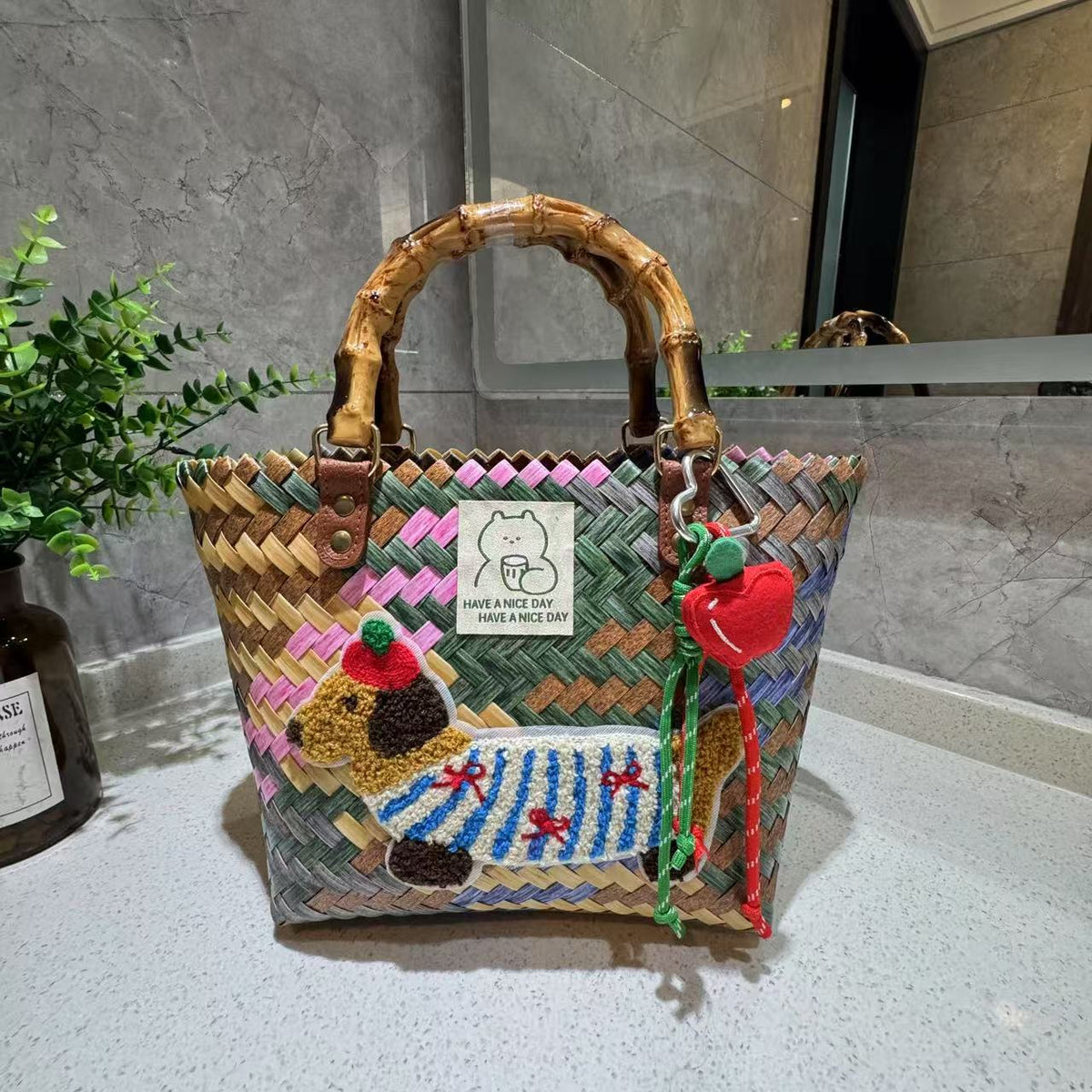 Playful Bast Handbag Acalora