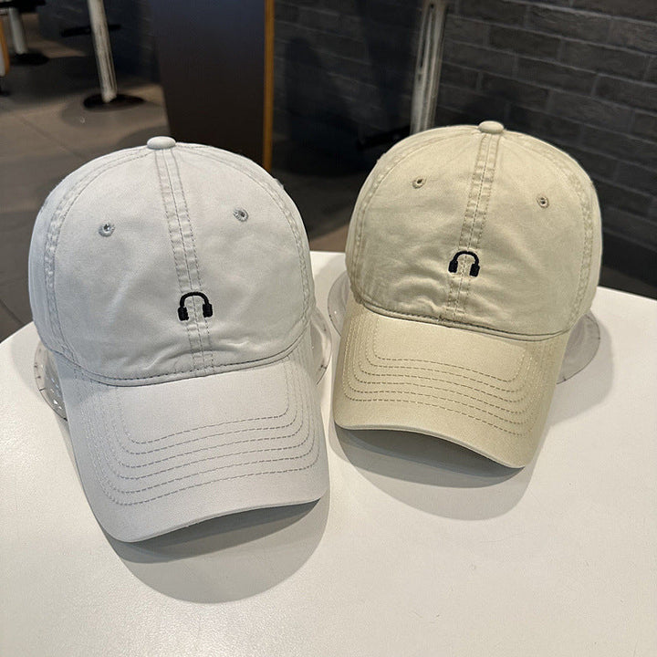 Unisex Cotton Twill Cap with Unique Music Emblem Kalsten